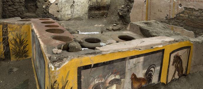 SuperSonic Radio - Pompei: A fost descoperit intact un ”fast-food” antic