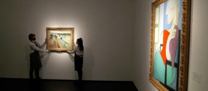 SuperSonic Radio - Londra: Tablouri de Picasso, Mondrian și Van Gogh au fost expuse de o casă de licitații