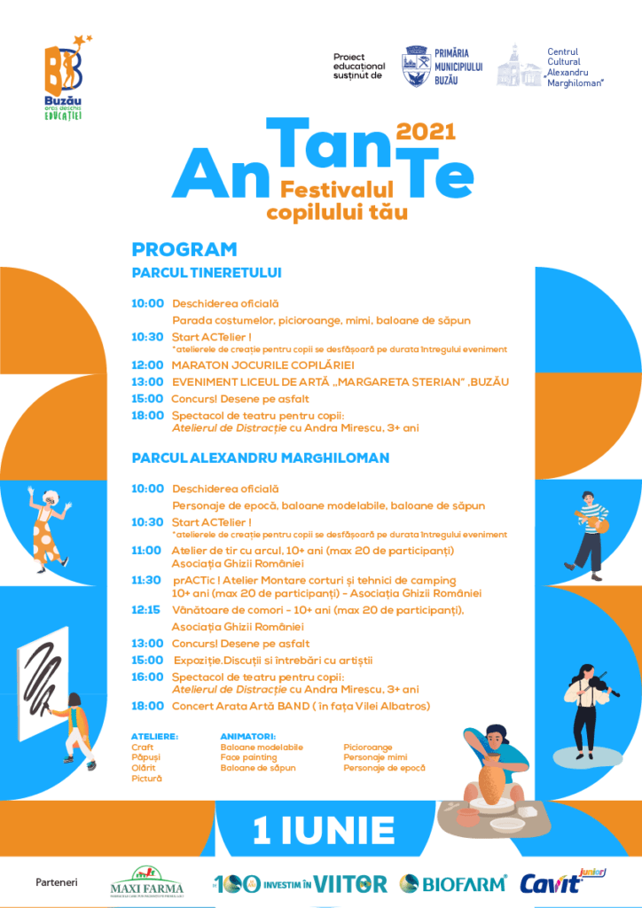 Ziua Copilului se sărbătorește în parc, la Buzău 5 image2