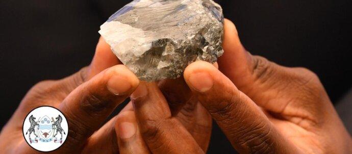 SuperSonic Radio - Botswana: S-a descoperit un enorm diamant brut
