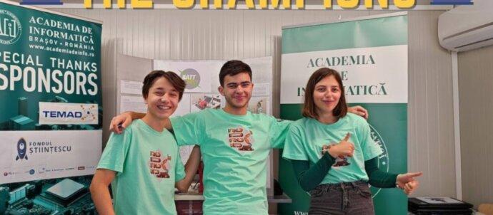 SuperSonic Radio - Elevii Academiei de Informatică Brașov - locul I la Olimpiada Internațională de Robotică