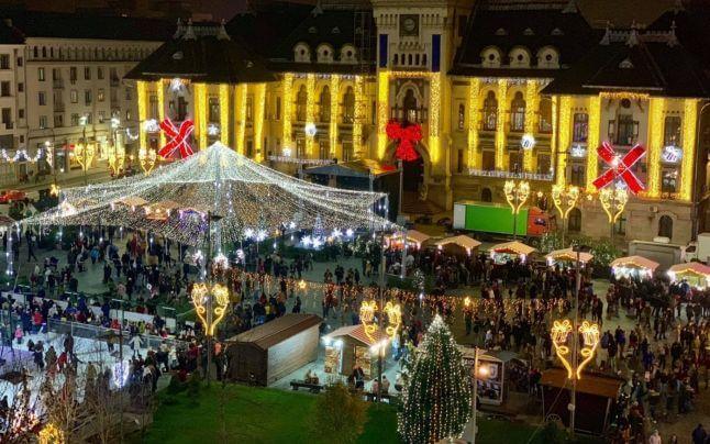 Târgul de Crăciun din Craiova s-a clasat locul 6 în topul celor mai frumoase din Europa 1