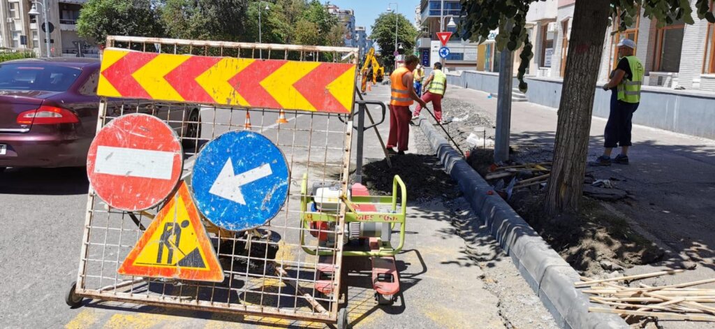 Reabilitare infrastructură rutieră, inclusiv piste pentru bicicliști, pe coridoarele deservite de transportul public în Municipiul Buzău 3 grafic lucrari 6 1