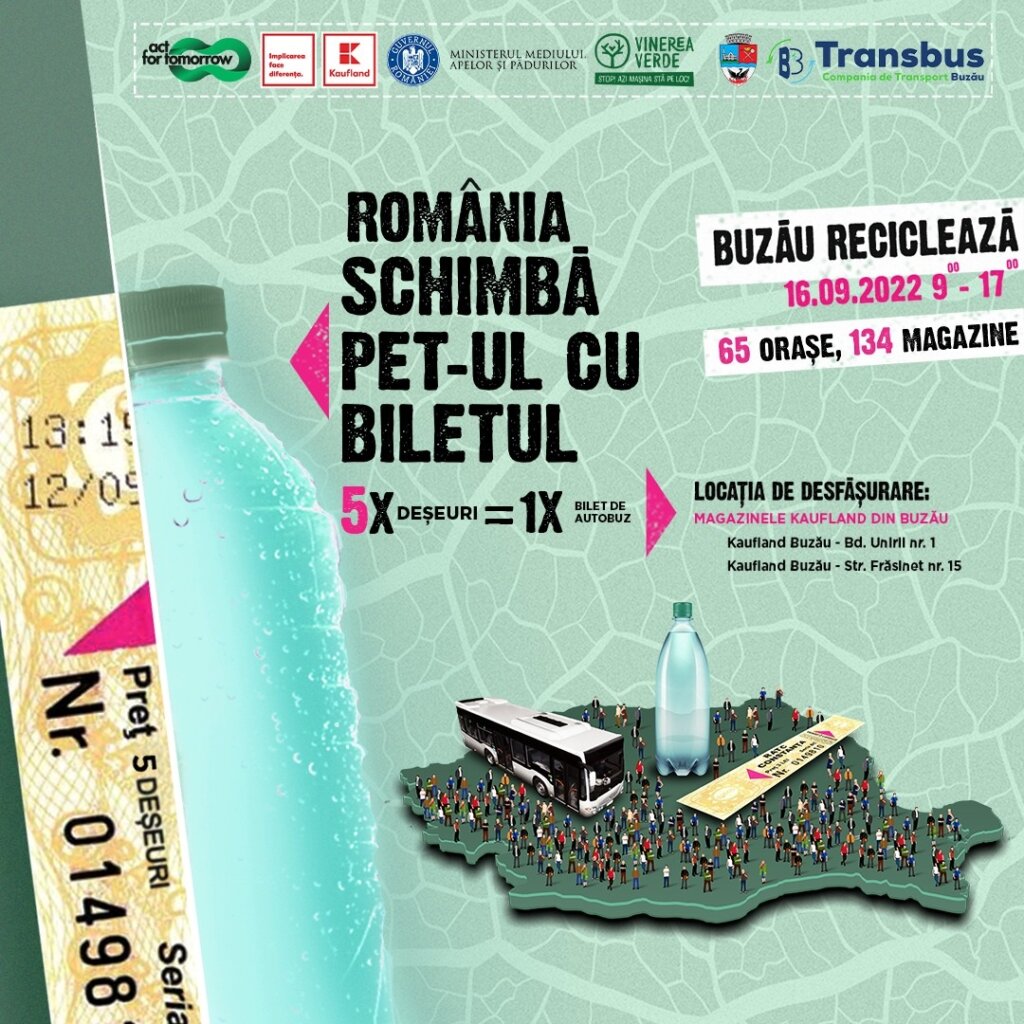 Buzăul Schimbă PET-ul cu biletul 1 ffvdfvd