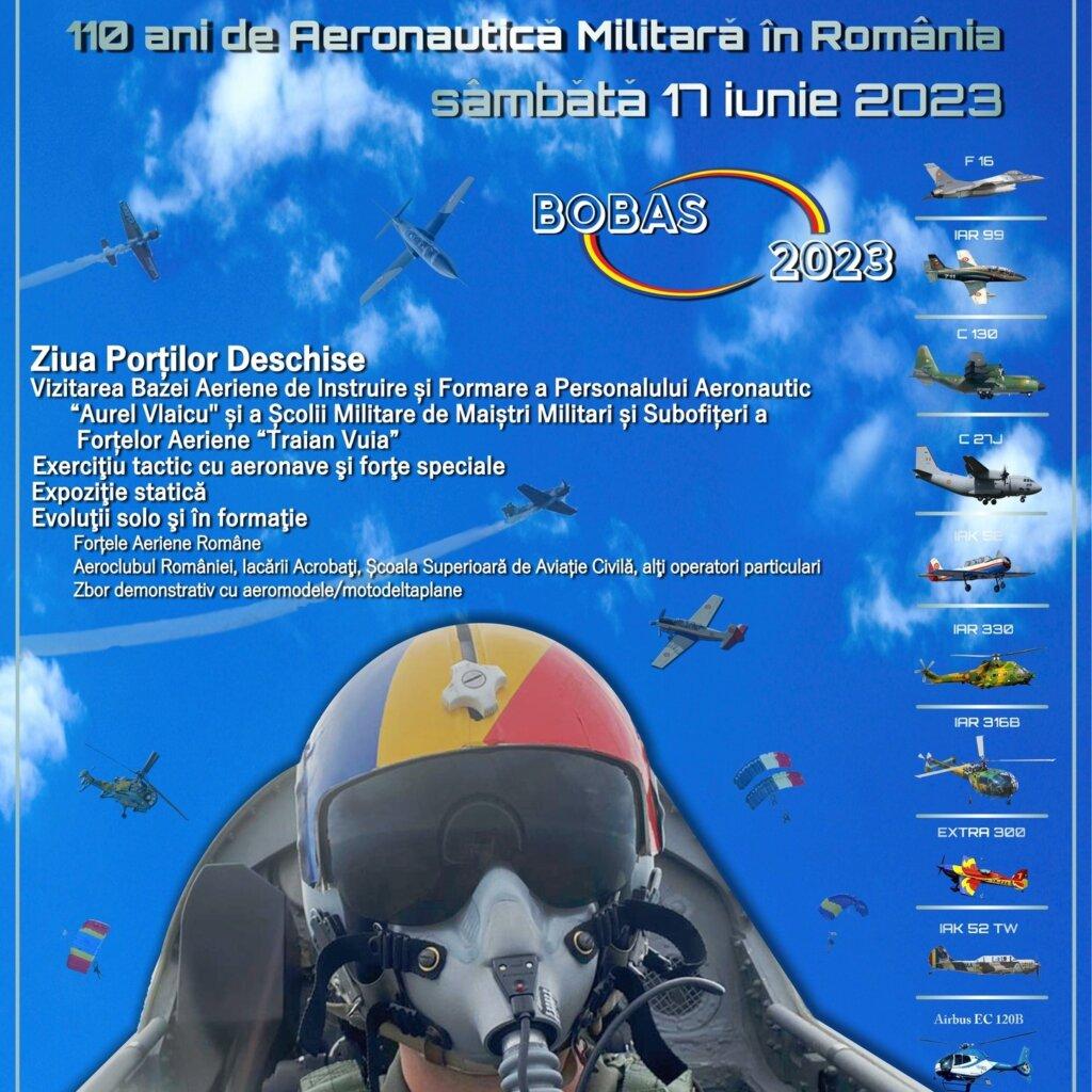 Invitație la miting aerian 1 BOBAS 2023