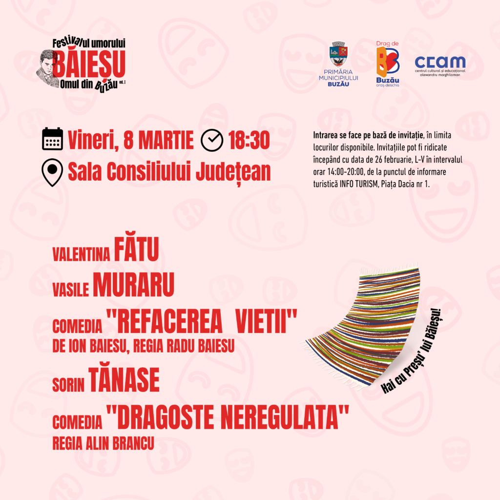 Festivalul Umorului „BĂIEȘU”, omul din Buzău 3 Baiesu Postare 8 Martie
