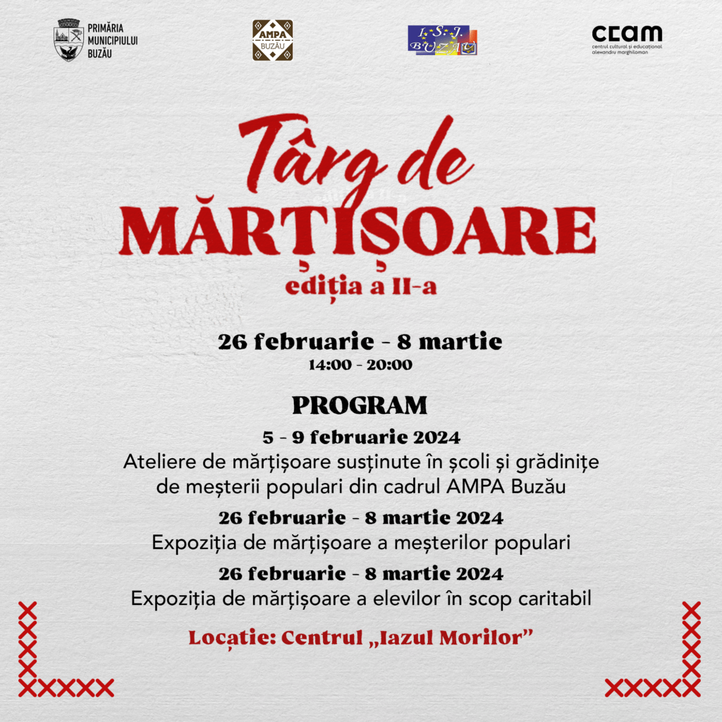 Se deschide, în curând, a doua ediție a Târgului de Mărțișoare 1 Post Targ de Martisoare2 1