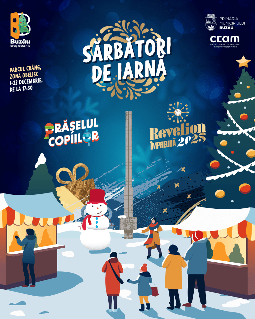 Sarbatori de iarna la Buzau 2024 vizual general